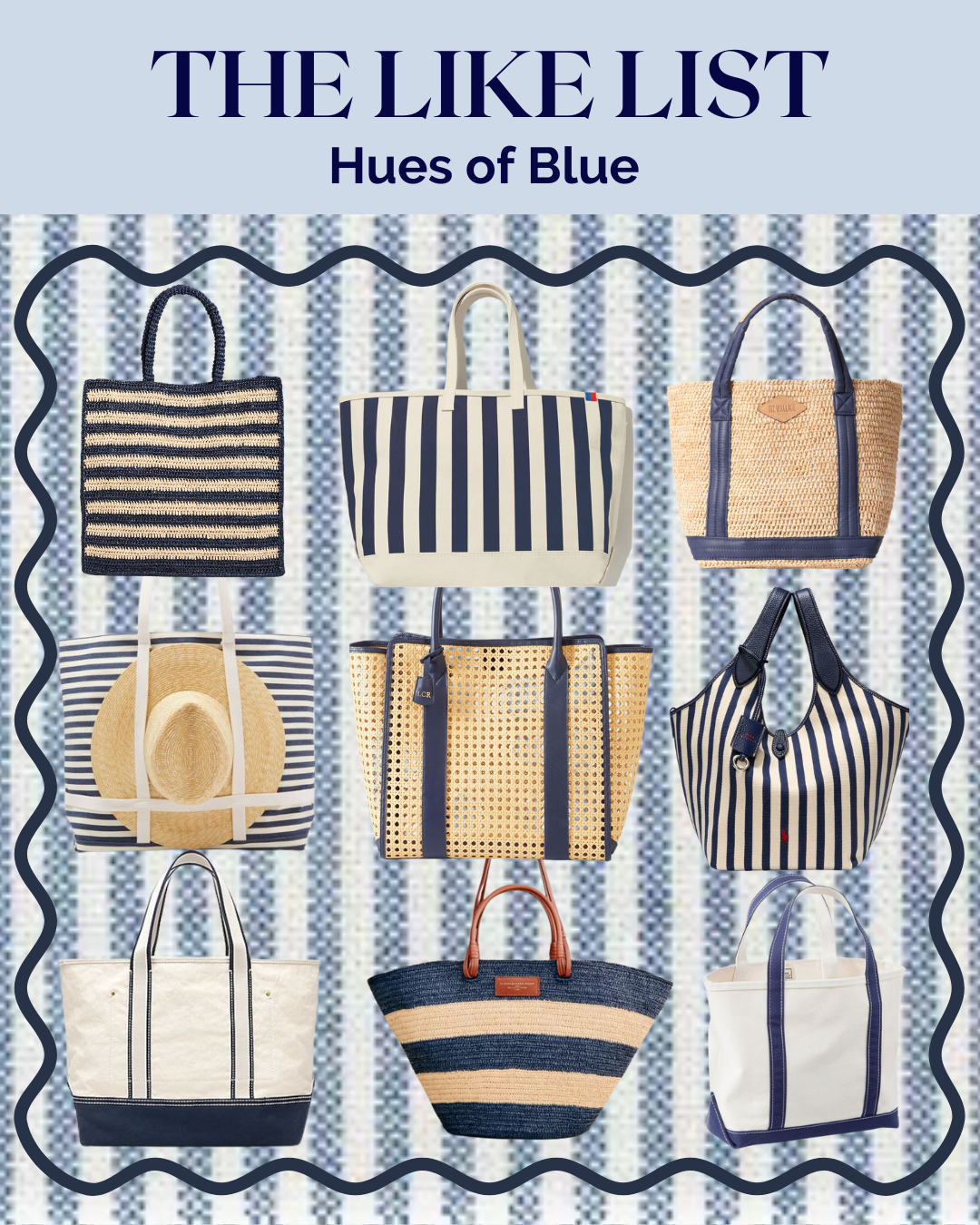 Hues of Blue: Bags