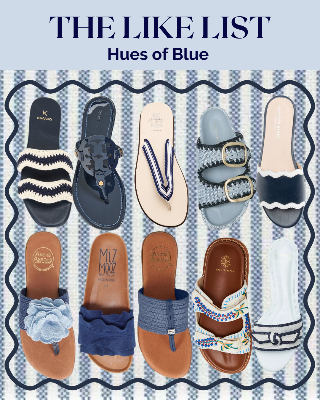 Hues of Blue: Shoes