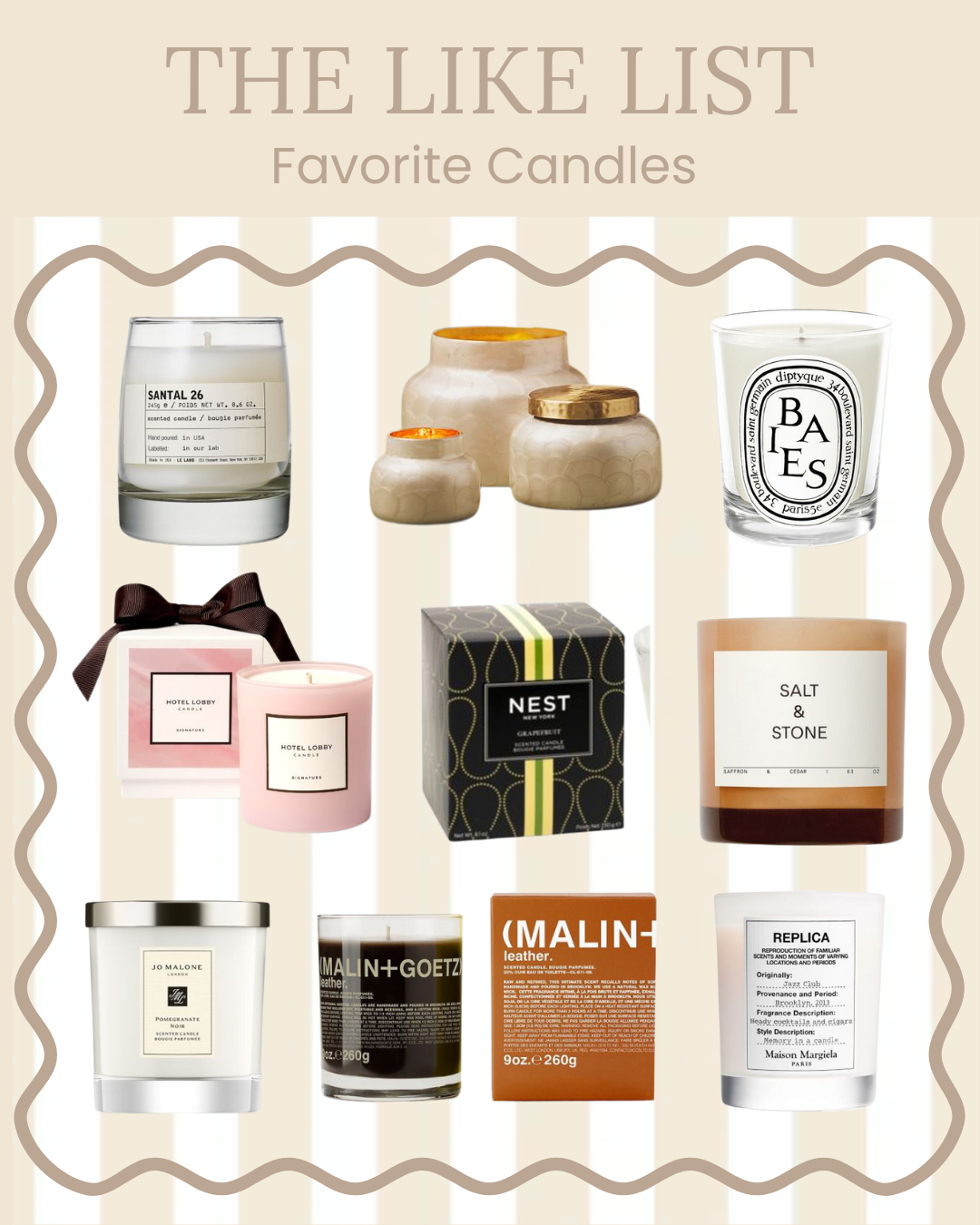 Favorite Candles