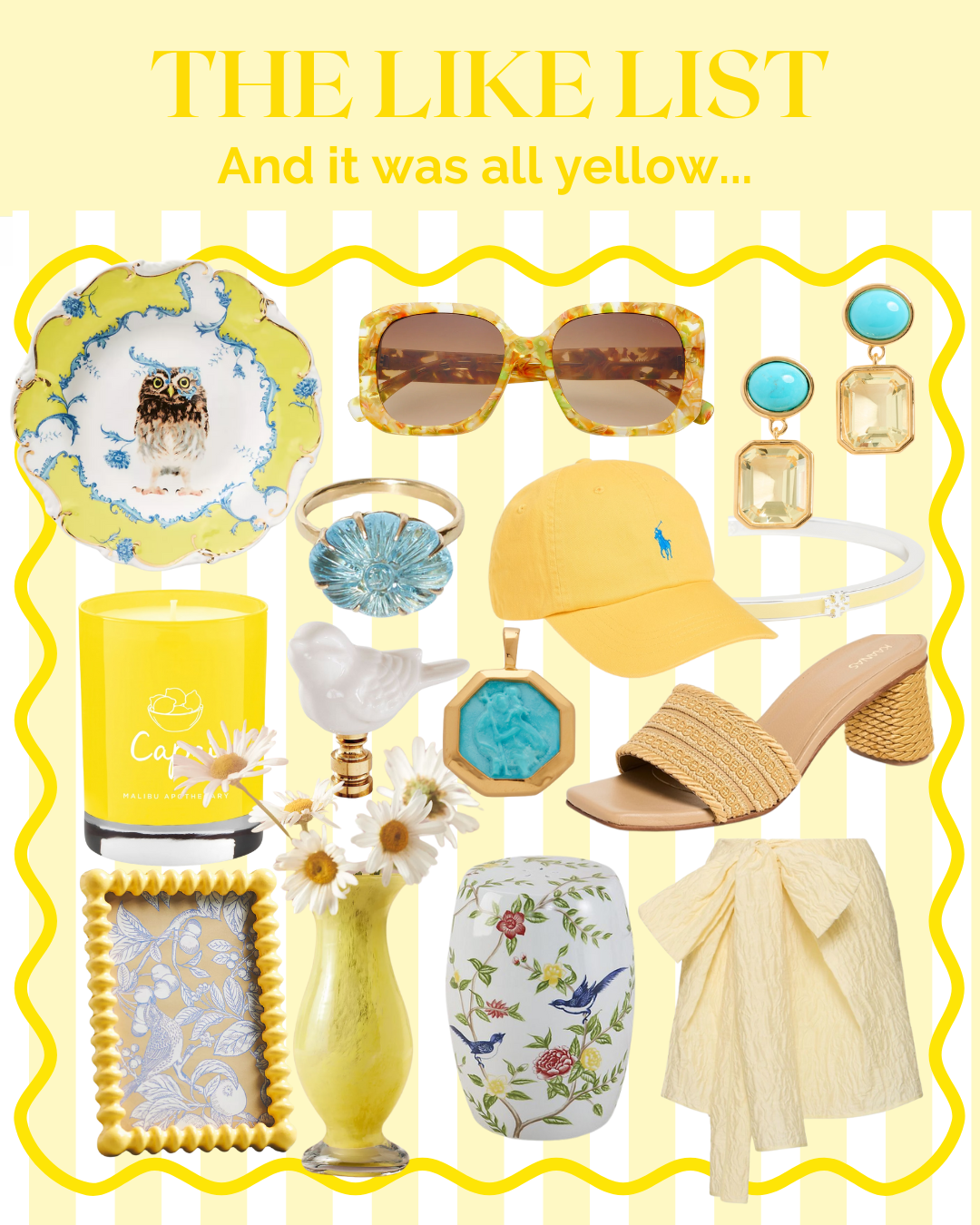 Home & Style Finds: And It Was All Yellow