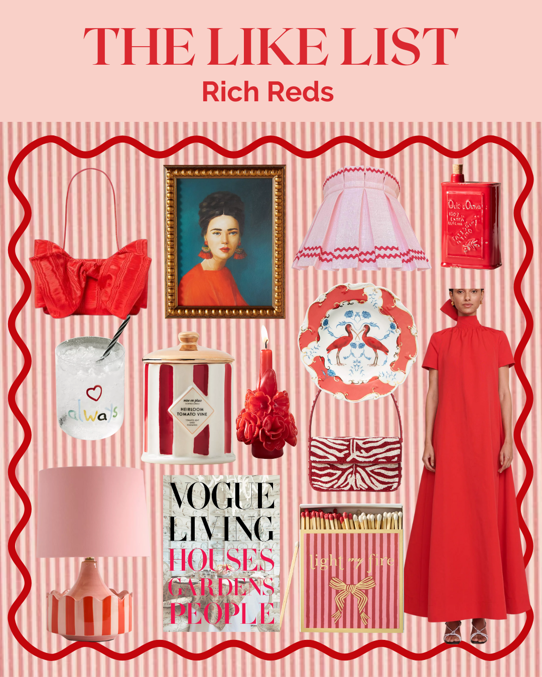 Home & Style Finds: Rich Reds