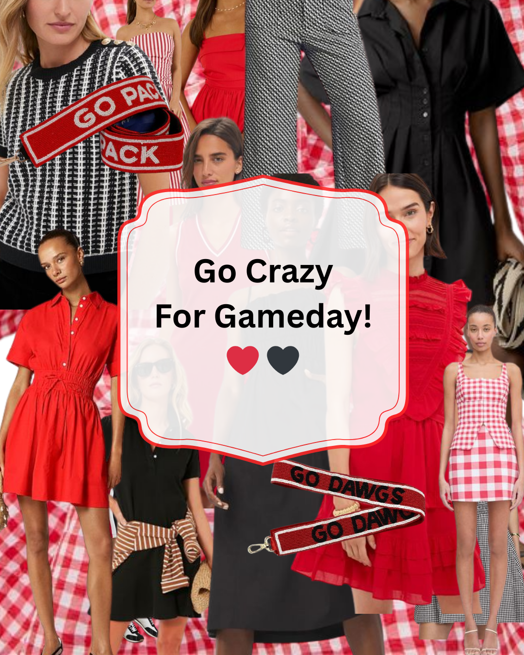 Go Crazy For Gameday! ❤️ 🖤