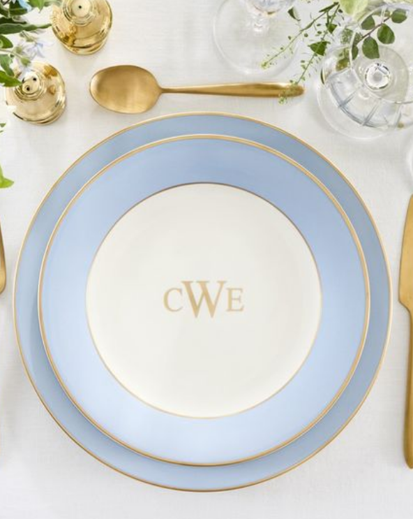 Monogrammed China